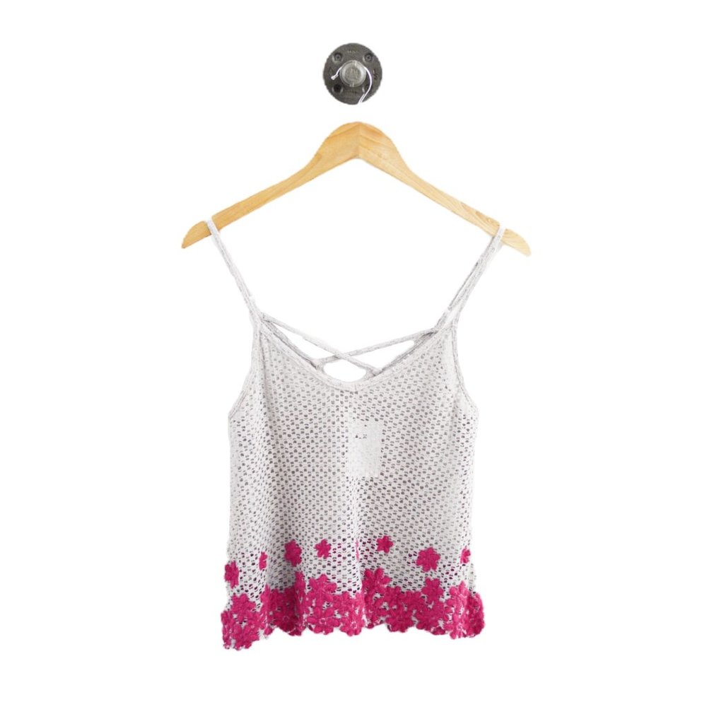 Free People Embroidered Tank Top #206-28